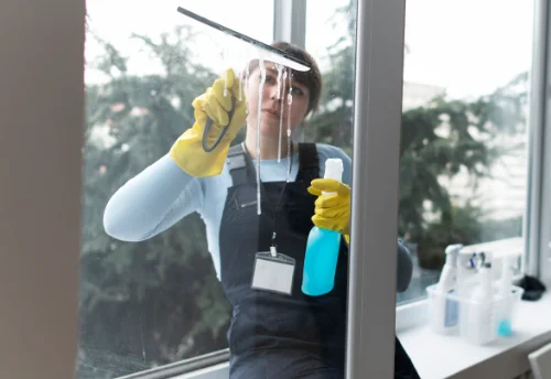 Nettoyage de vitres intérieures et extérieures à Saché